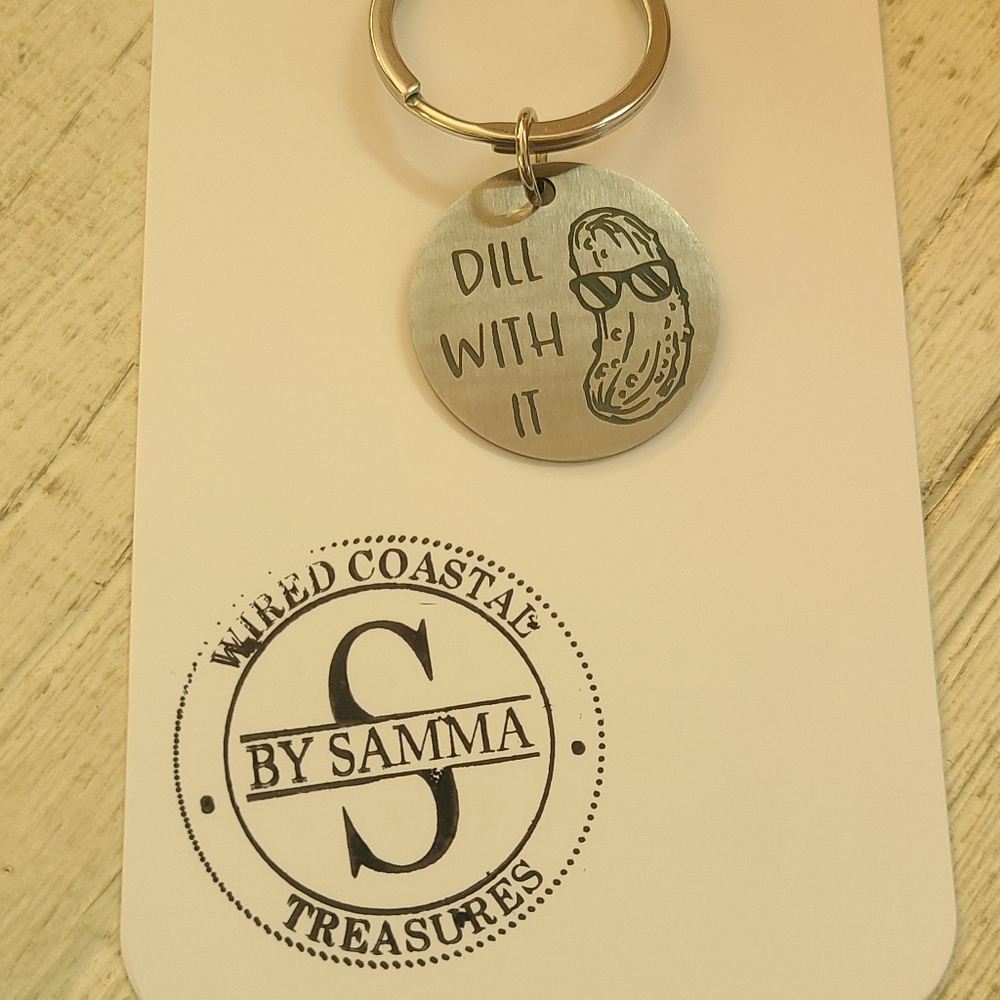 Pickle key chain